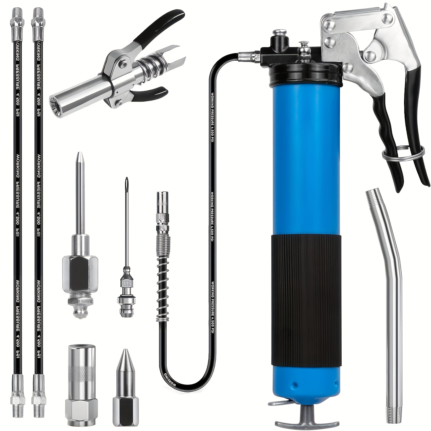 Grease For Heavy Equipment - Grease Gun, 7000 PSI Heavy Duty