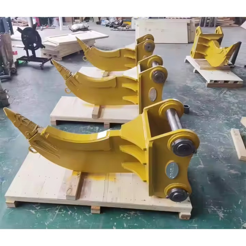 Heavy Equipment Attachments - 20 Ton Rock Root Ripper Attachment