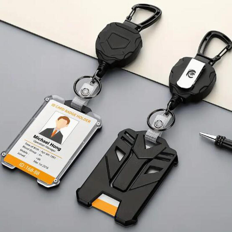 Heavy Equipment Logo - 1/2 PCS Badge Reel Clip Credit