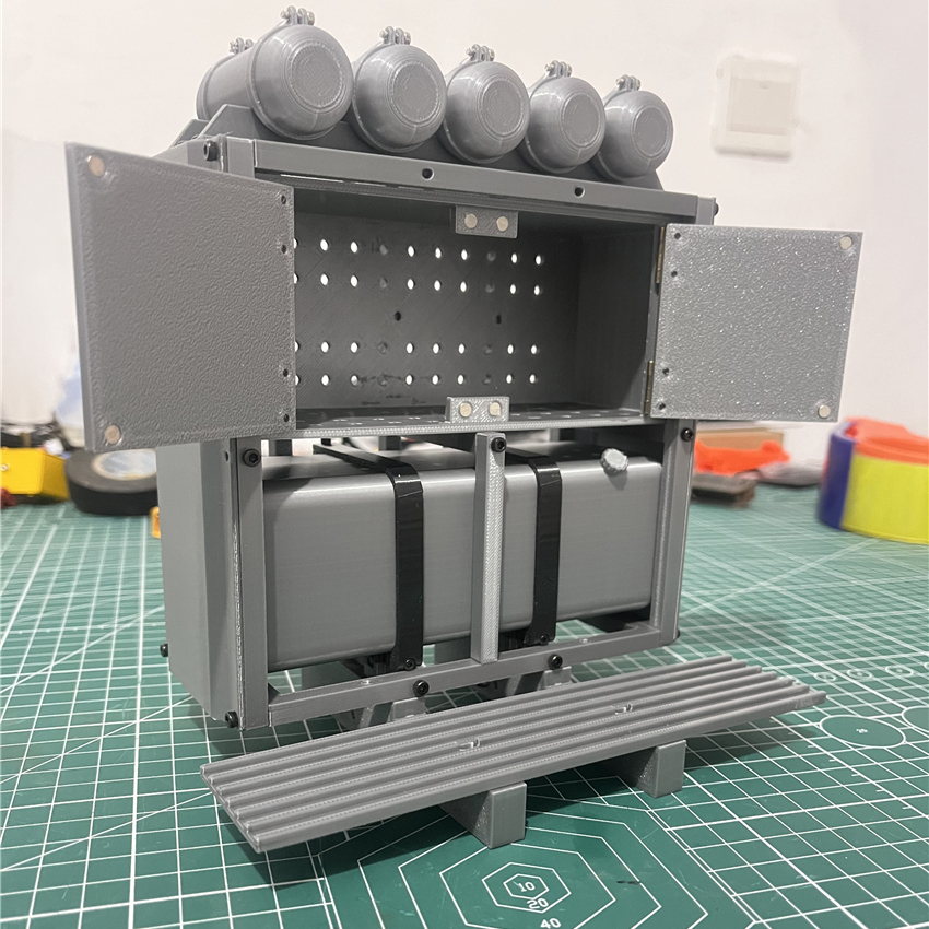 Heavy Equipment Simulator - 3D Printing Model Equipment Rack Simulated