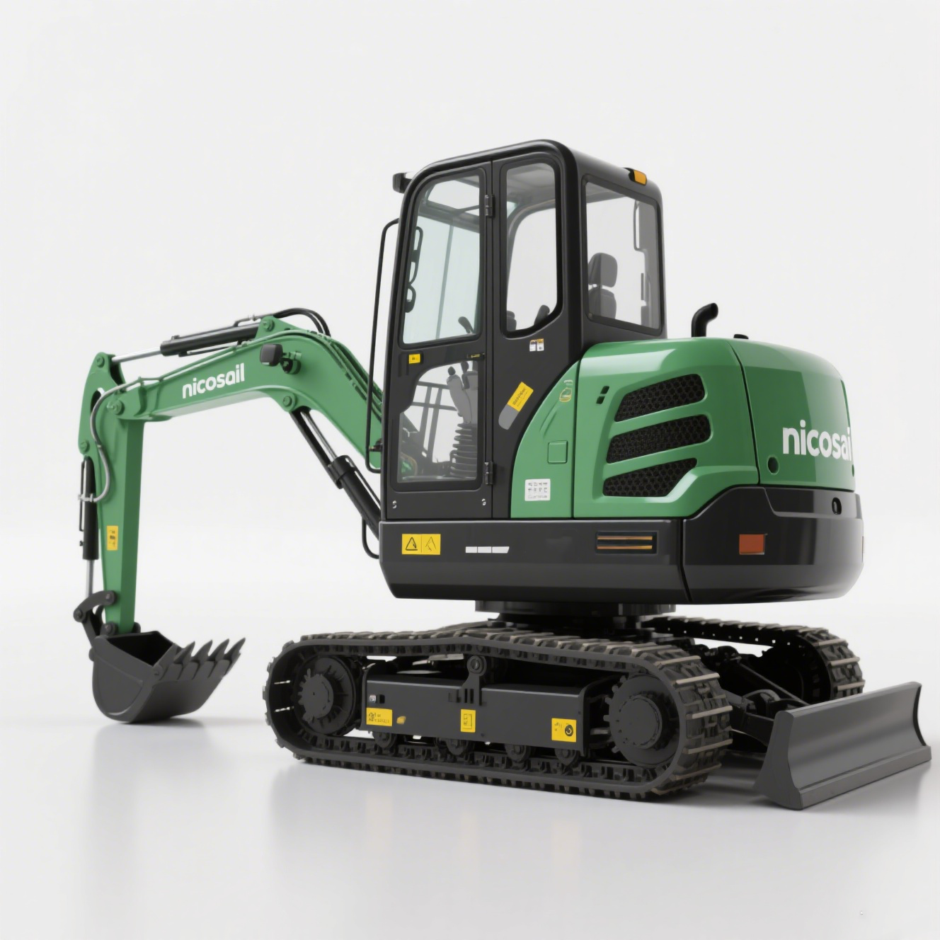 Heavy Equipment Engine - Compact 3-Ton Small Excavator Heavy-Duty Construction