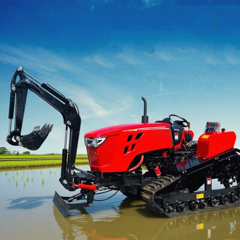 Tractor Backhoe - Customized Crawler Tractor 35HP Mini Track