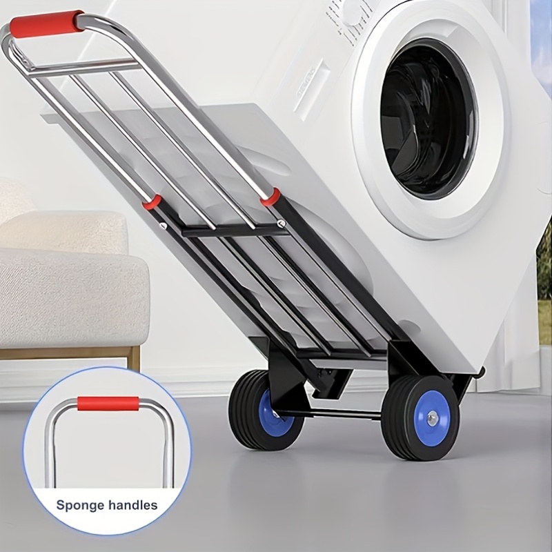 Heavy Equipment Logistics - 330Lbs Heavy Duty Folding Hand Truck