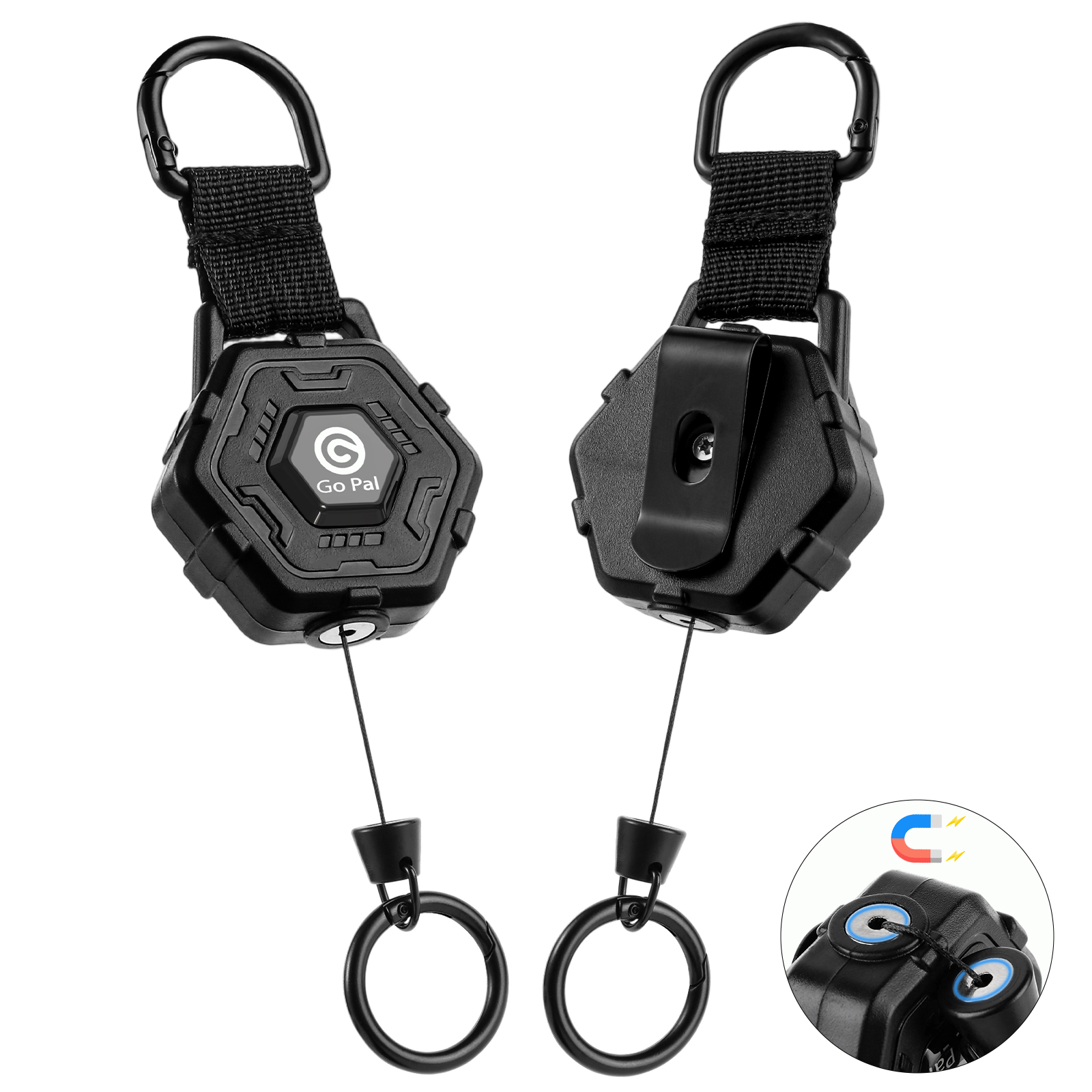 Heavy Equipment Logo - New Badge Holder Telescopic ABS Body