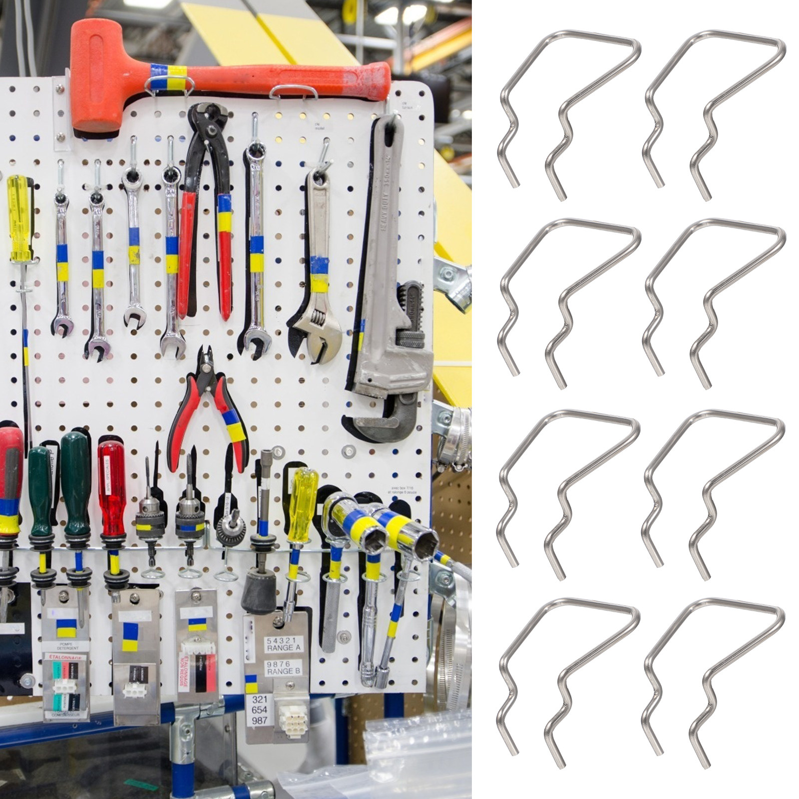 12Pcs Heavy Duty Non-Slip Pegb - Heavy Equipment In Kitchen avaliação e preço