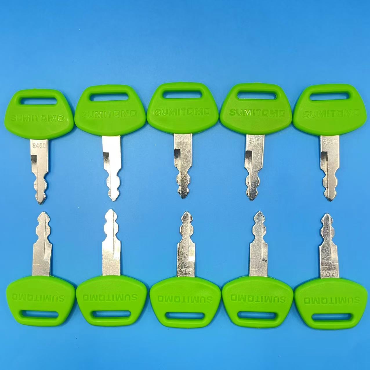 1/5/10PCS Green S450 Excavator - Heavy Equipment Logo avaliação e preço