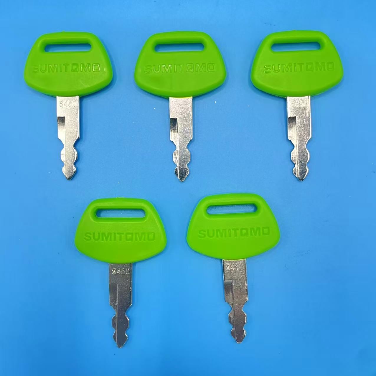 1/5/10PCS Green S450 Excavator - Heavy Equipment Logo avaliação e preço