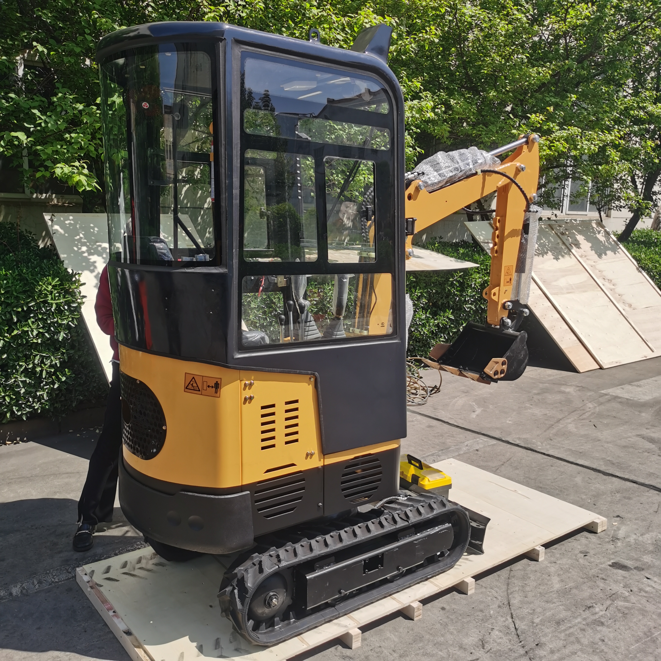 FREE SHIPPING! Original Manufa - Tractor Backhoe avaliação e preço
