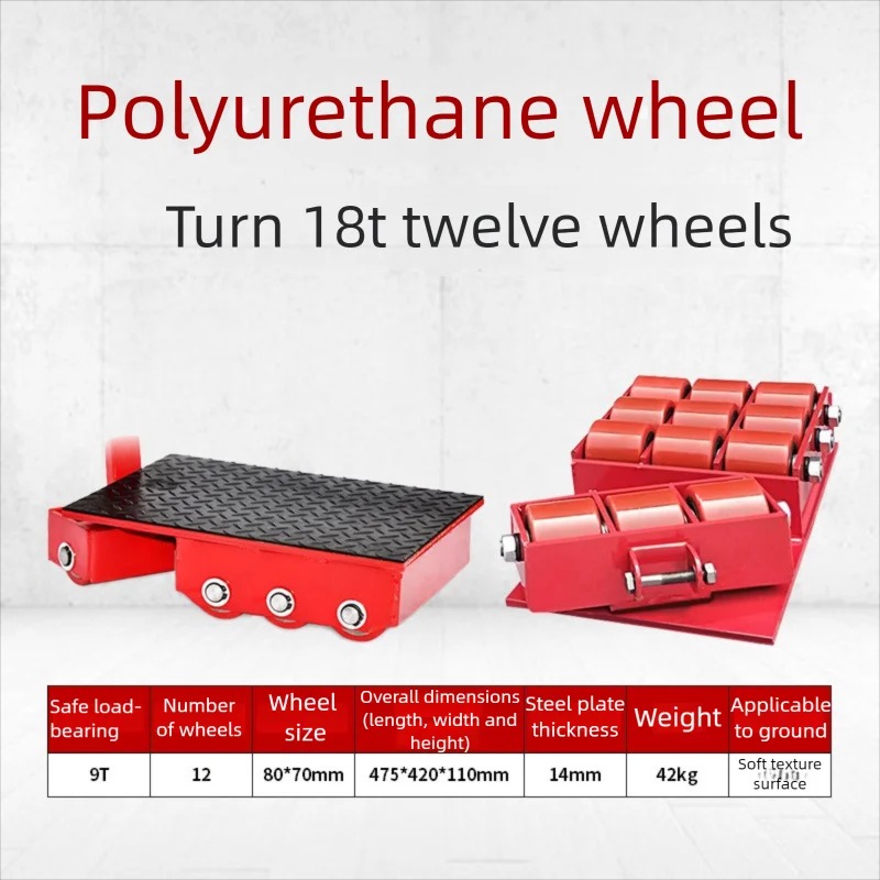 18T polyurethane 12-piece whee - Heavy Equipment Logistics avaliação e preço