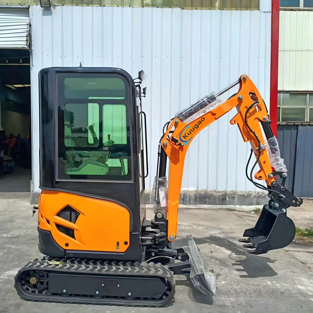 Mini Excavator 2 ton Free Ship - Tractor Backhoe avaliação e preço