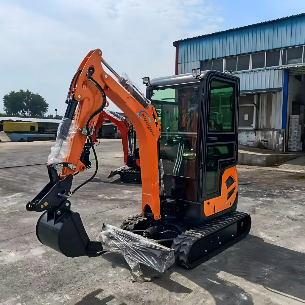 Mini Excavator 2 ton Free Ship - Tractor Backhoe avaliação e preço
