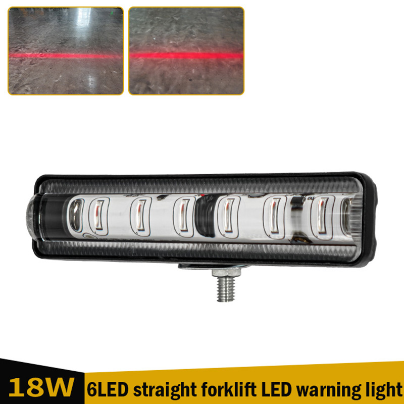 18W Red Forklift Warning Light - Heavy Equipment Work avaliação e preço