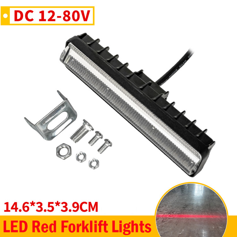 18W Red Forklift Warning Light - Heavy Equipment Work avaliação e preço