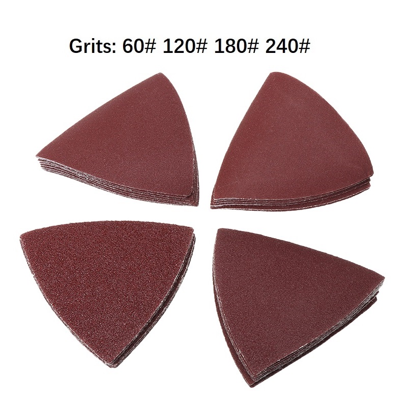 40pc Triangle Sandpaper 60/120 - Tools Heavy Equipment avaliação e preço