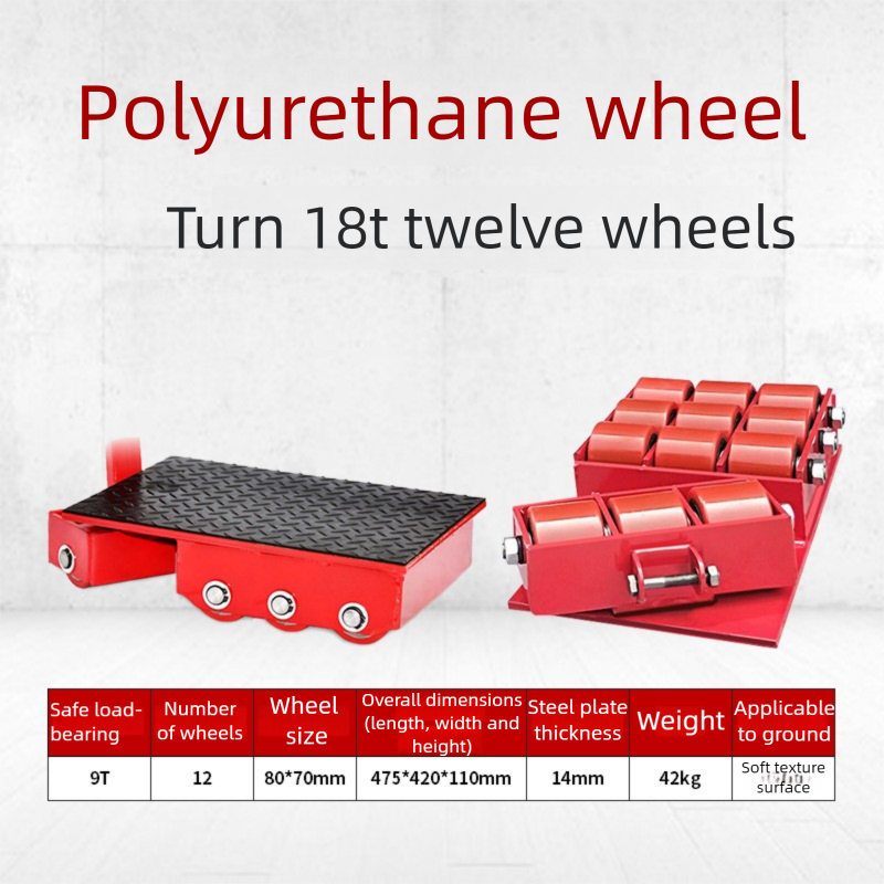 18T polyurethane 12-piece whee - Heavy Equipment Logistics avaliação e preço