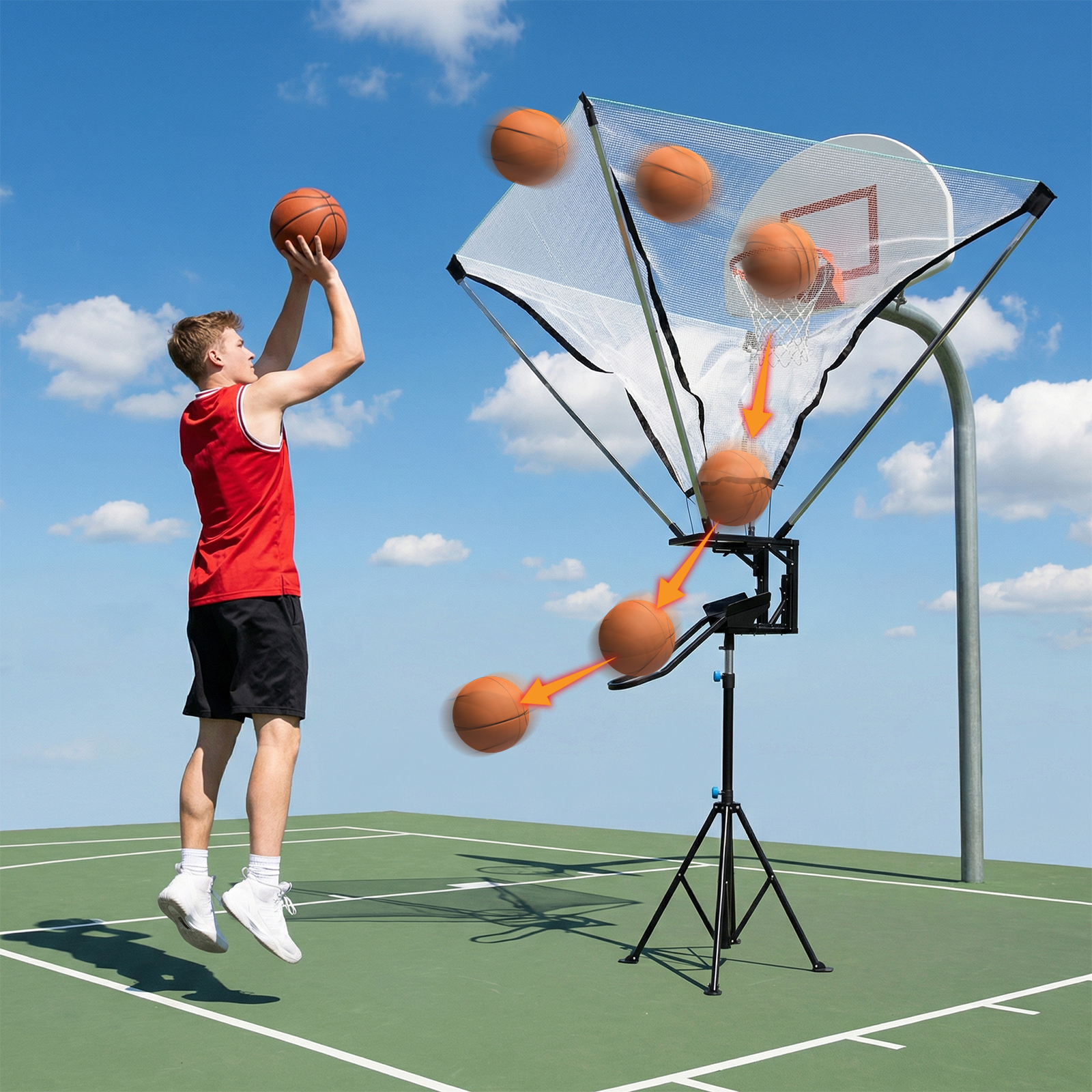 Basketball Training Equipment  - Heavy Equipment Attachments avaliação e preço
