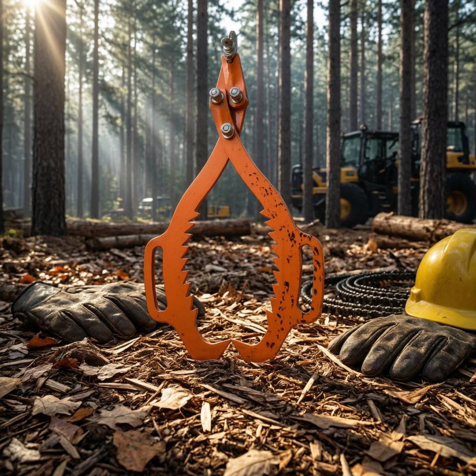 Log Lifting Hook Serrated Grip - Heavy Equipment Handling avaliação e preço