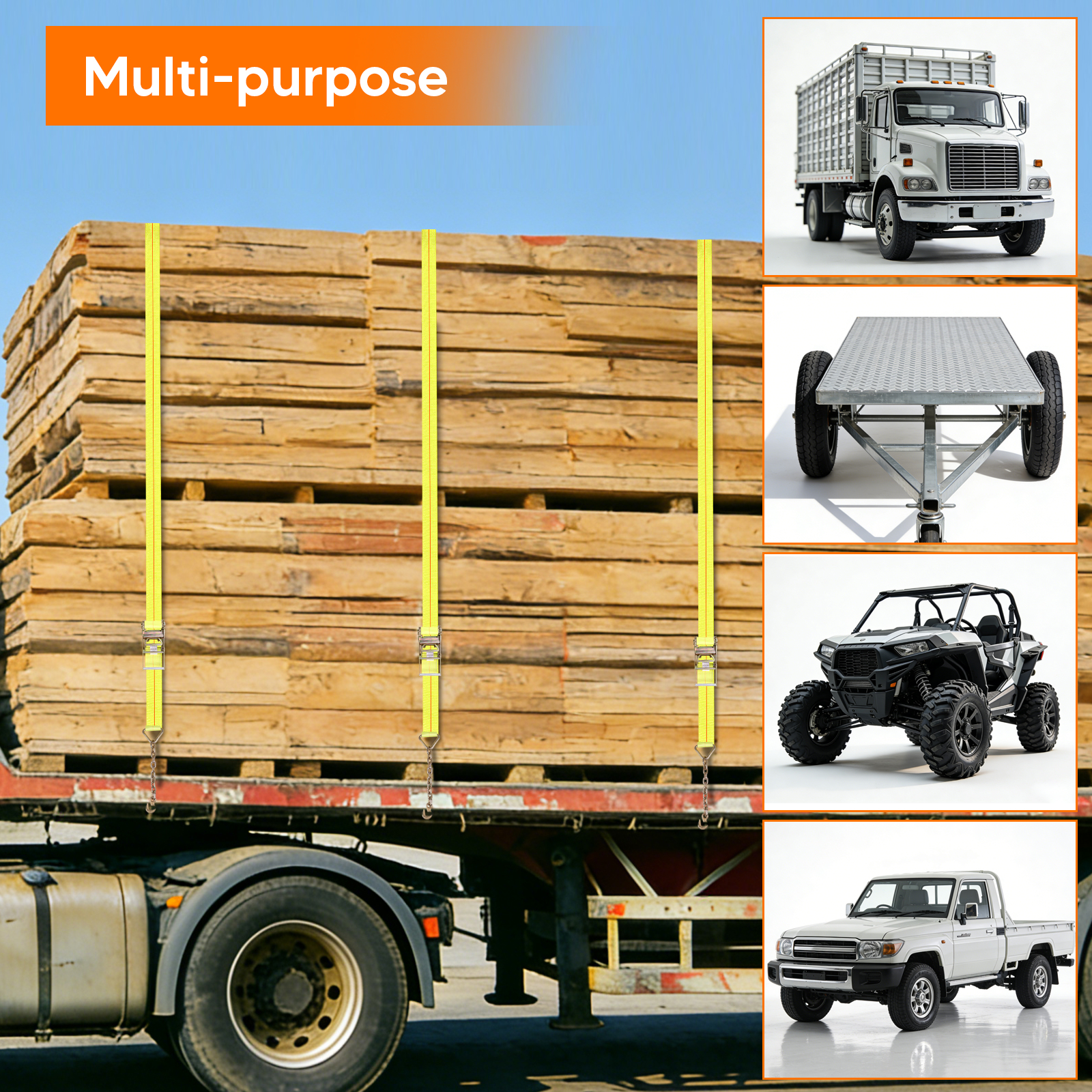 4Pcs Heavy Equipment Tie-Downs - Heavy Equipment Work avaliação e preço