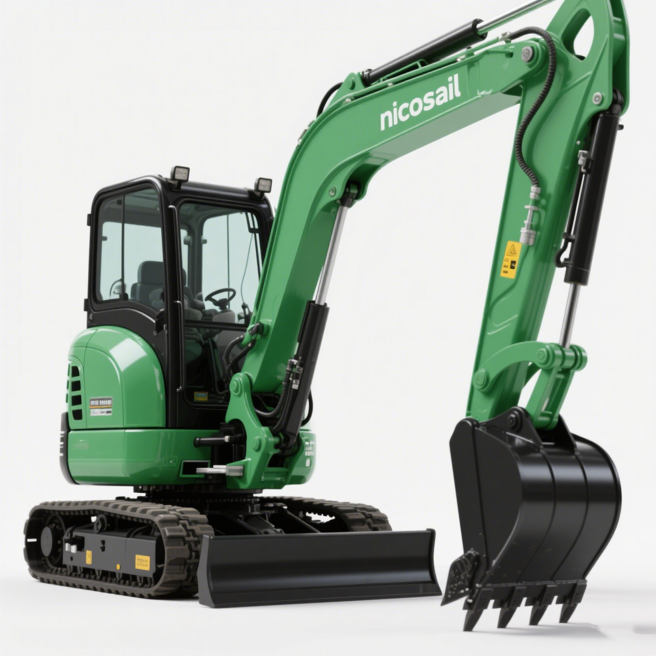 Compact 3-Ton Small Excavator  - Heavy Equipment Engine avaliação e preço