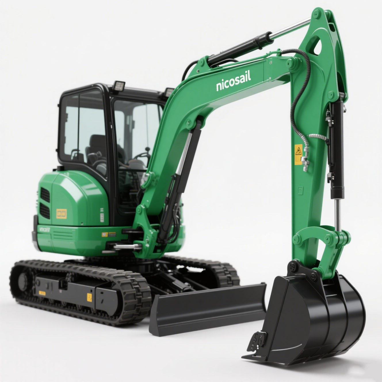 Compact 3-Ton Small Excavator  - Heavy Equipment Engine avaliação e preço