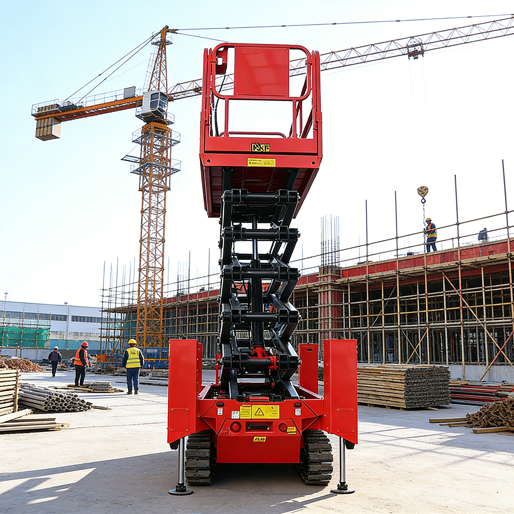 Crawler Aerial Platform Tracke - Heavy Equipment Work avaliação e preço