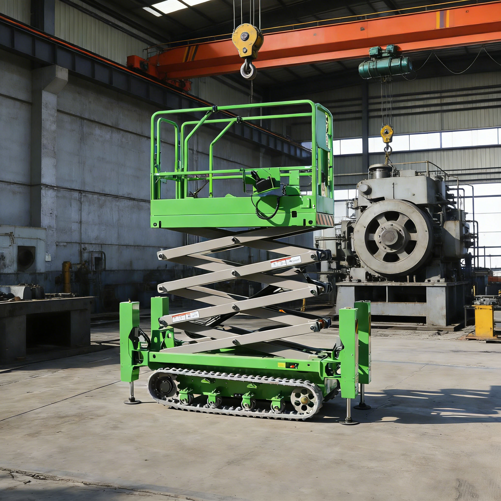 Crawler Aerial Platform Tracke - Heavy Equipment Work avaliação e preço
