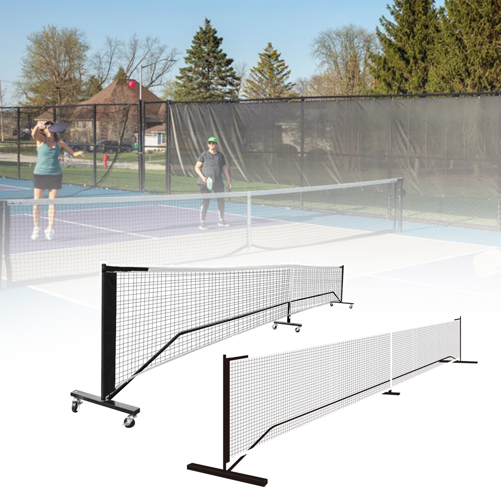 6.7M Portable Pickleball Net P - Heavy Equipment Simulator avaliação e preço