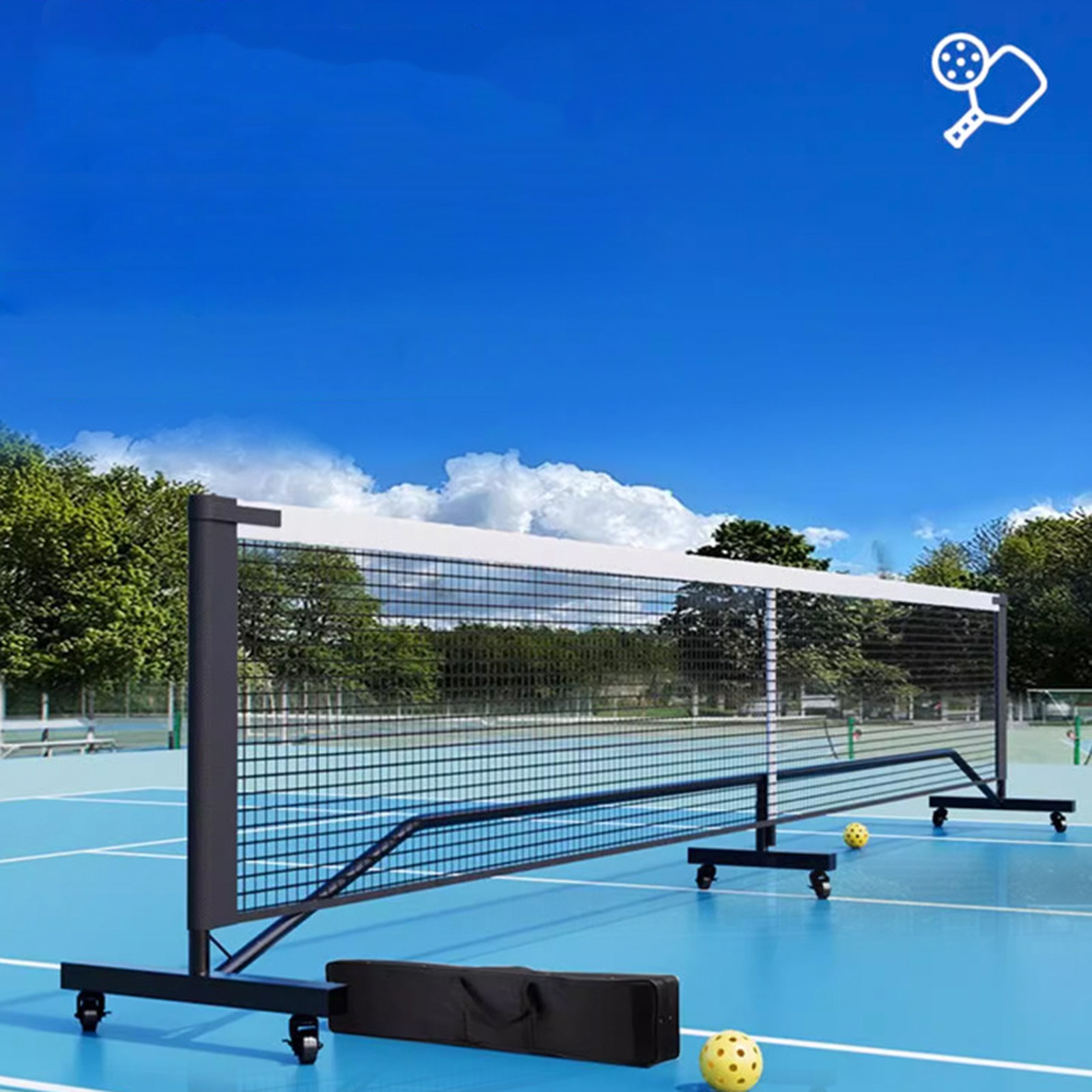 6.7M Portable Pickleball Net P - Heavy Equipment Simulator avaliação e preço