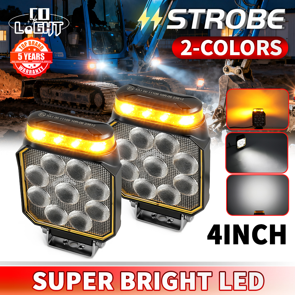 CO LIGHT Strobe 4inch LED Work - Heavy Equipment Work avaliação e preço