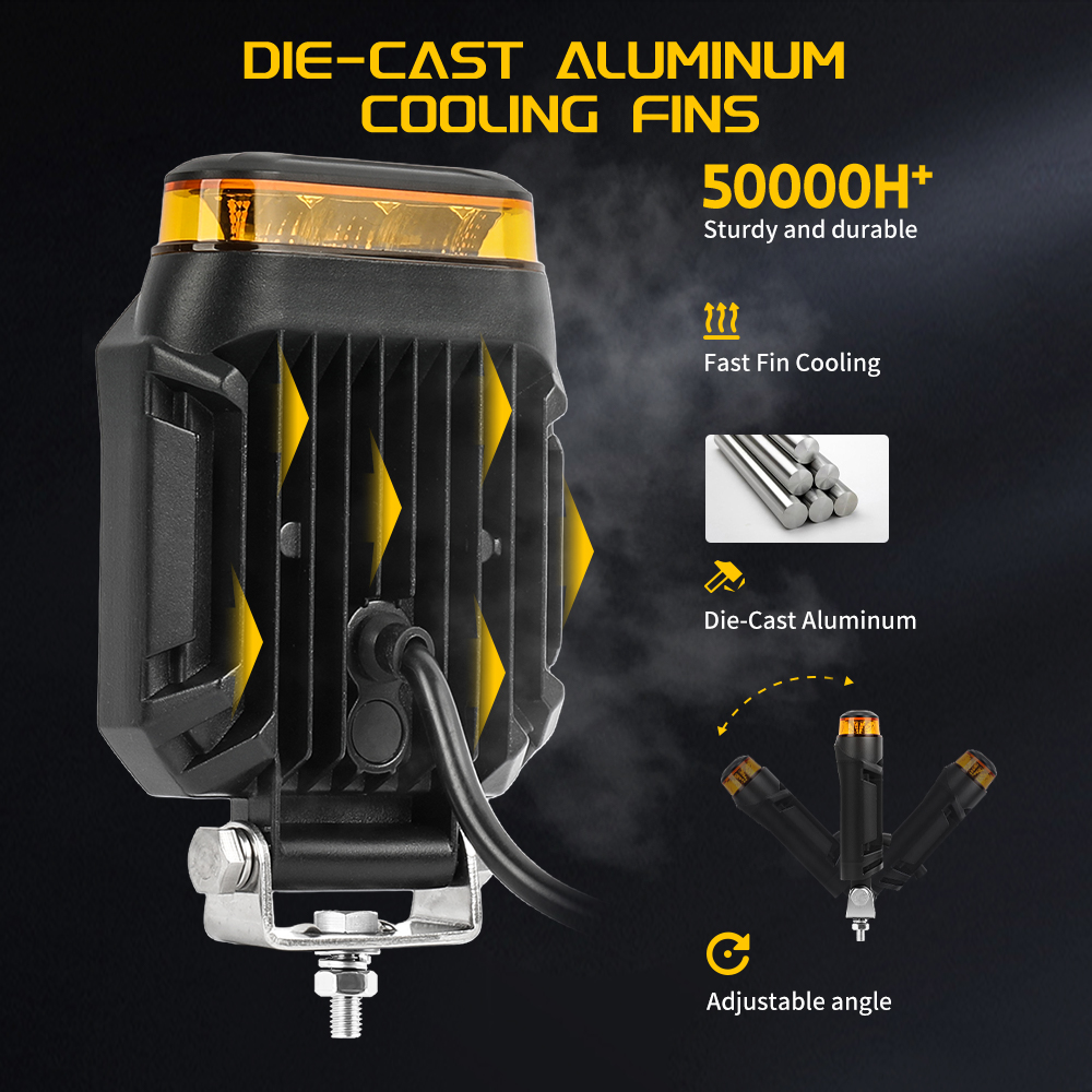 CO LIGHT Strobe 4inch LED Work - Heavy Equipment Work avaliação e preço