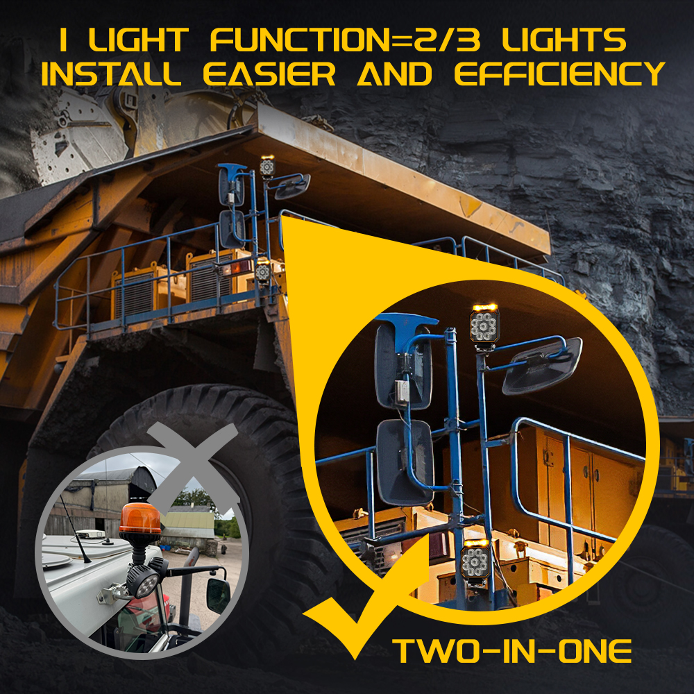 CO LIGHT Strobe 4inch LED Work - Heavy Equipment Work avaliação e preço
