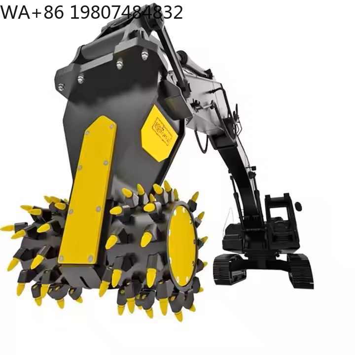 Heavy Duty Hydraulic Drum Cutt - Heavy Equipment Attachments avaliação e preço