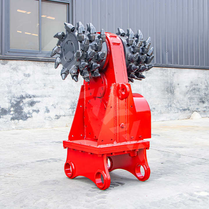 Heavy Duty Hydraulic Drum Cutt - Heavy Equipment Attachments avaliação e preço