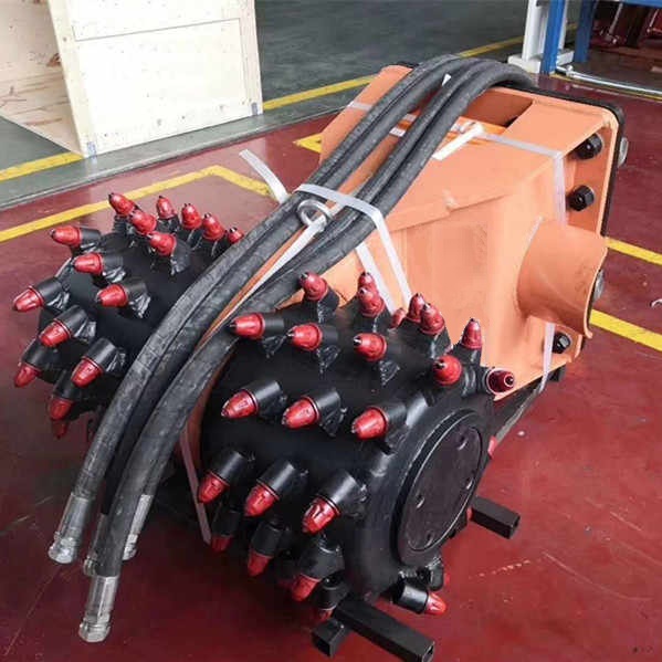 Heavy Duty Hydraulic Drum Cutt - Heavy Equipment Attachments avaliação e preço