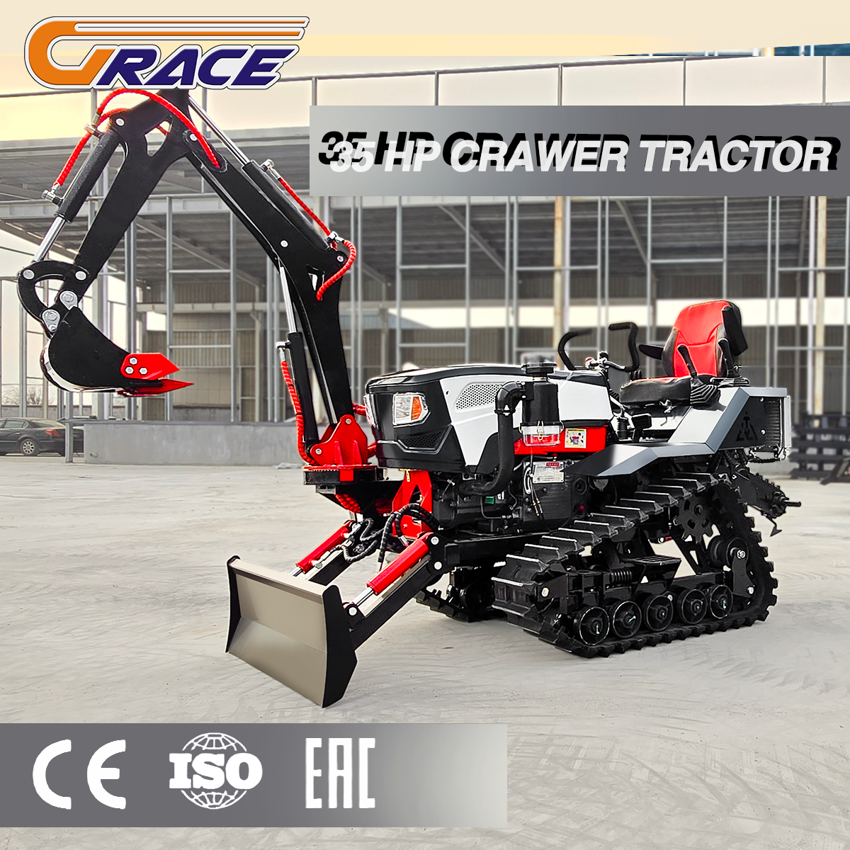 Customize Farm Tractor With Fr - Tractor Backhoe avaliação e preço