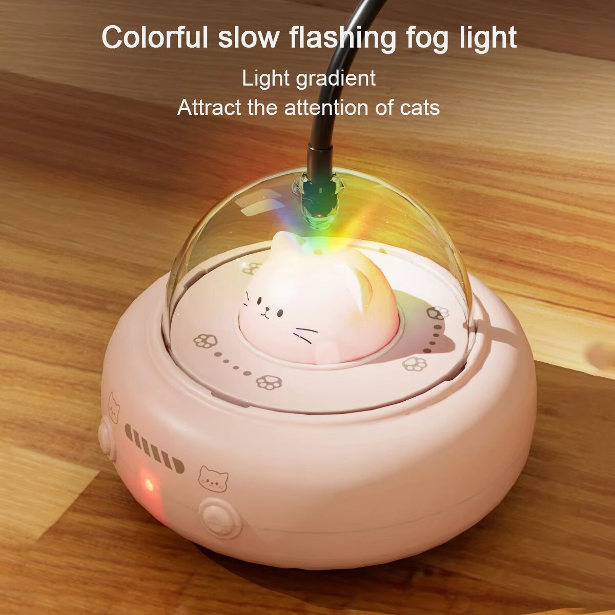 Interactive Cat Toy with Feath - Laser Level Rotary avaliação e preço