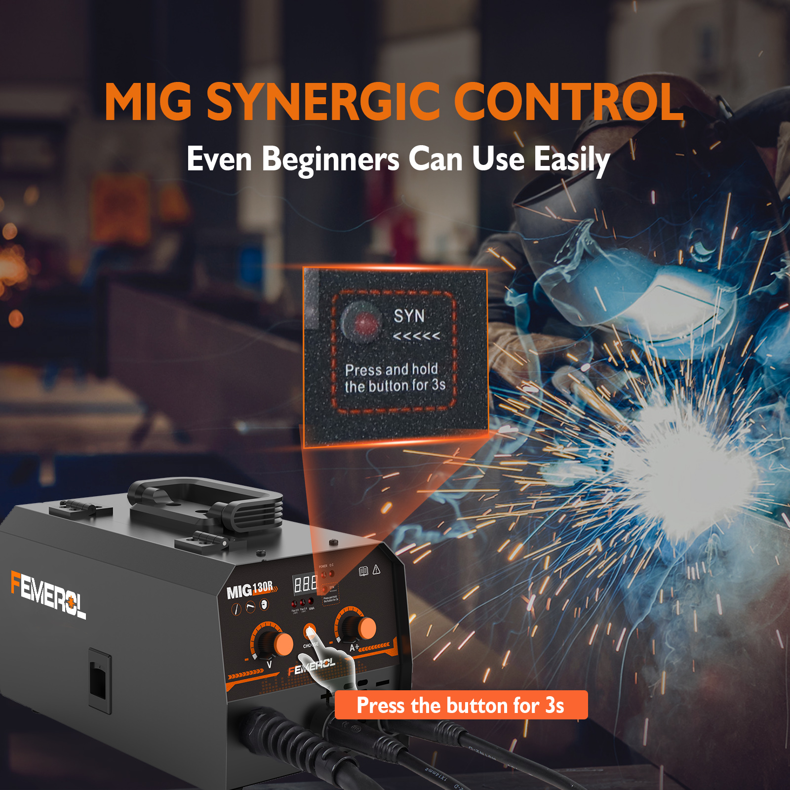 FEMEROL 2 In 1 MIG Welding Mac - Portable Welding Generator avaliação e preço