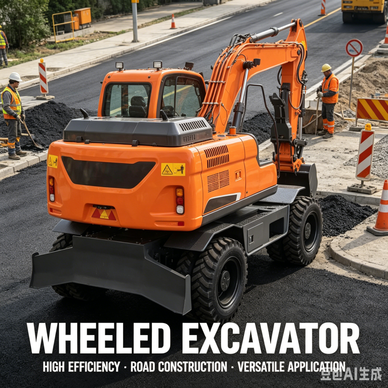 Durable Wheel Mounted Excavato - Heavy Equipment Work avaliação e preço