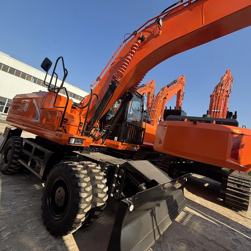 Durable Wheel Mounted Excavato - Heavy Equipment Work avaliação e preço