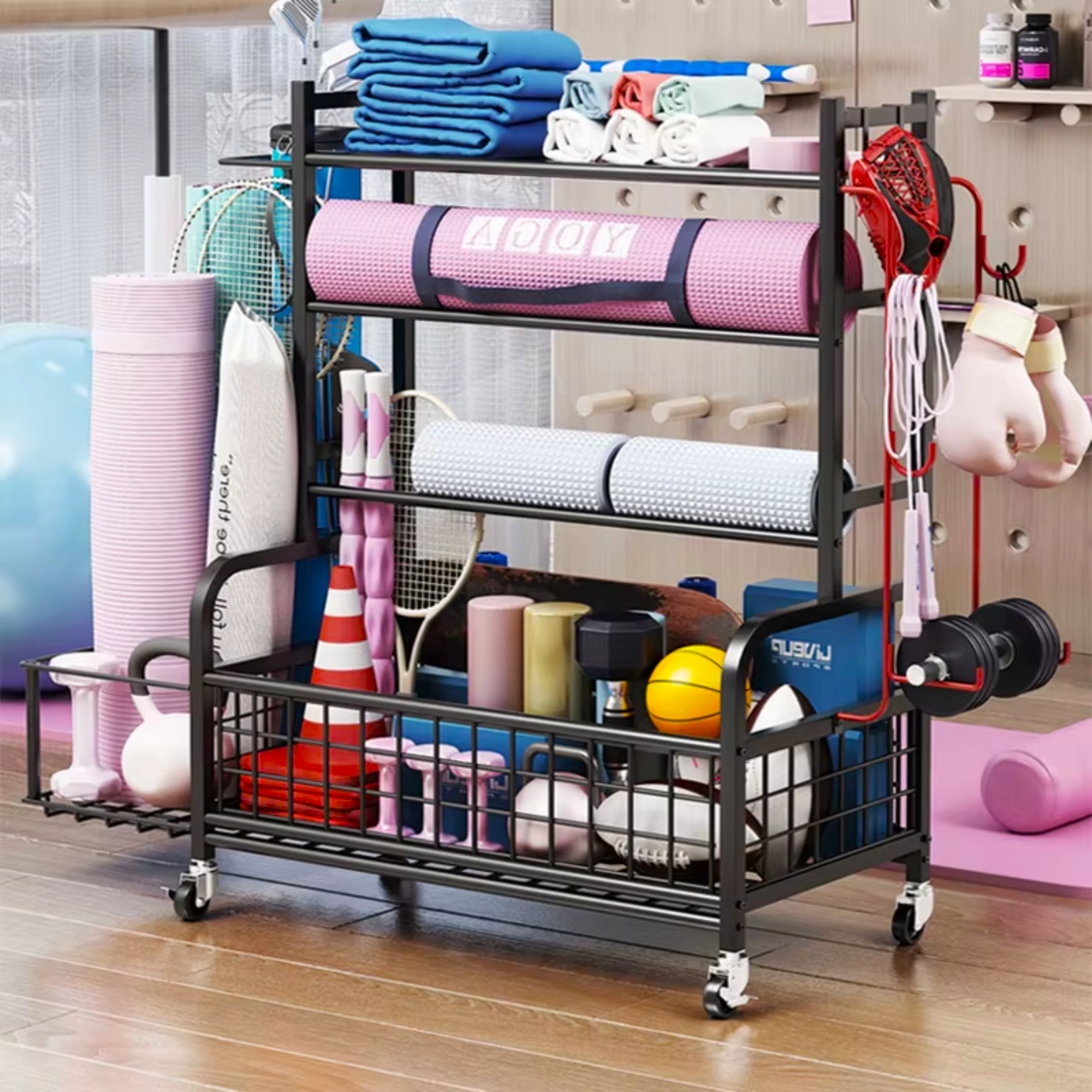 Blacksmith 4 Tier Storage Rack - Heavy Equipment In Kitchen avaliação e preço