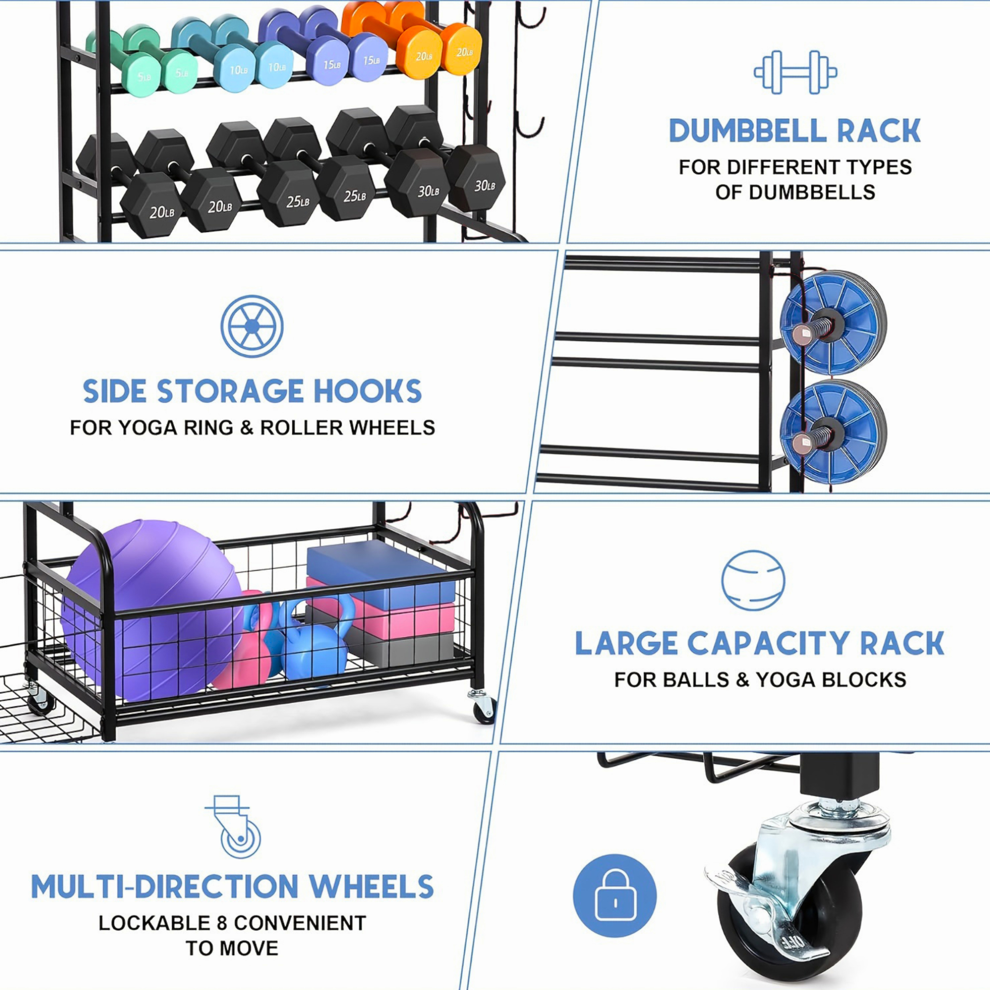 Blacksmith 4 Tier Storage Rack - Heavy Equipment In Kitchen avaliação e preço