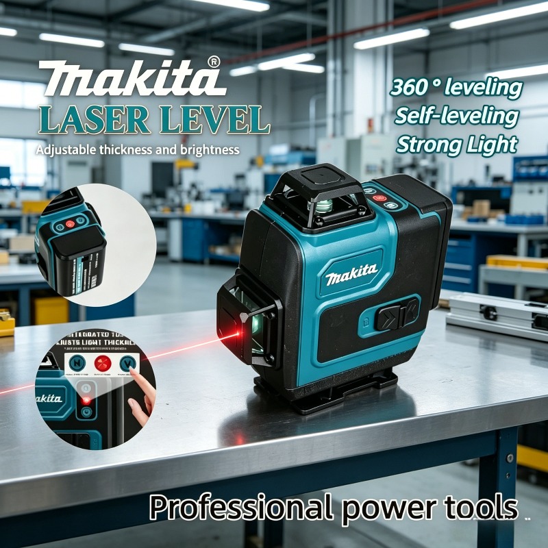 Makita Horizontal Vertical Gre - Laser Level Rotary avaliação e preço