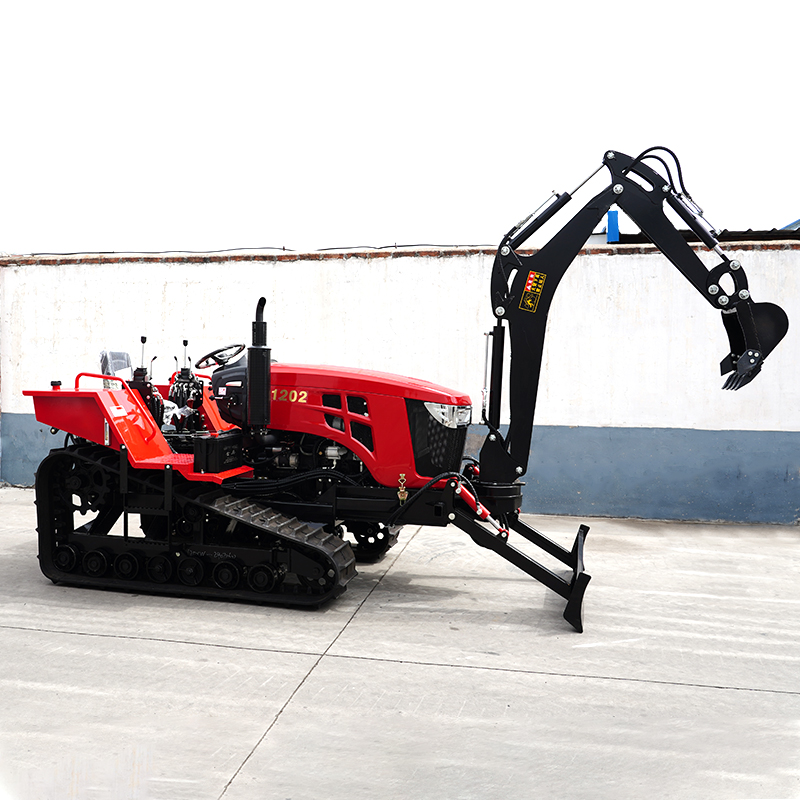 Customized 80/120HP Rubber-tra - Tractor Backhoe avaliação e preço