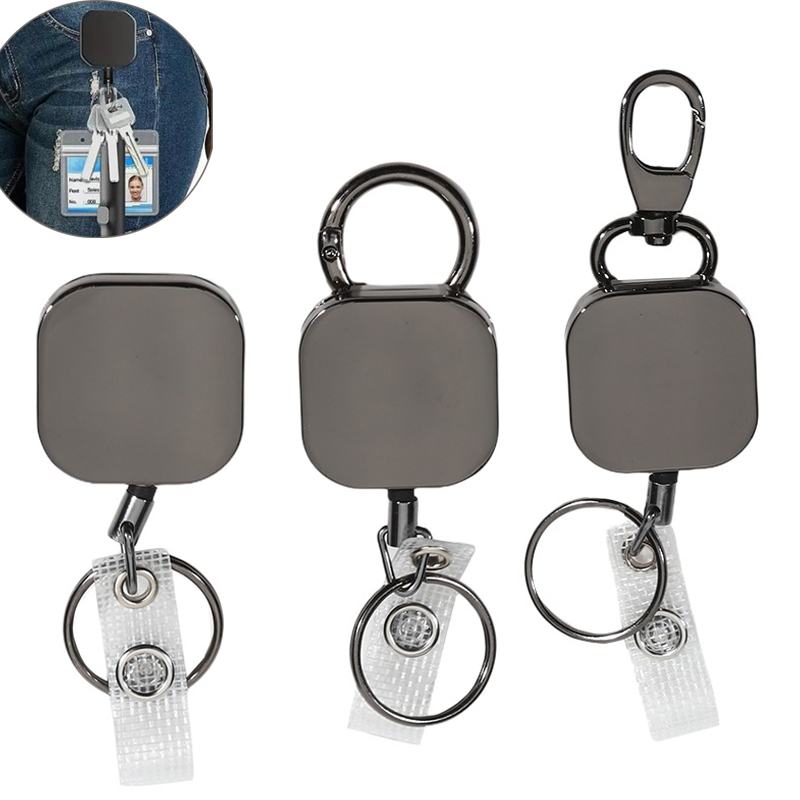Retractable Keychain Badge Ree - Heavy Equipment Logo avaliação e preço