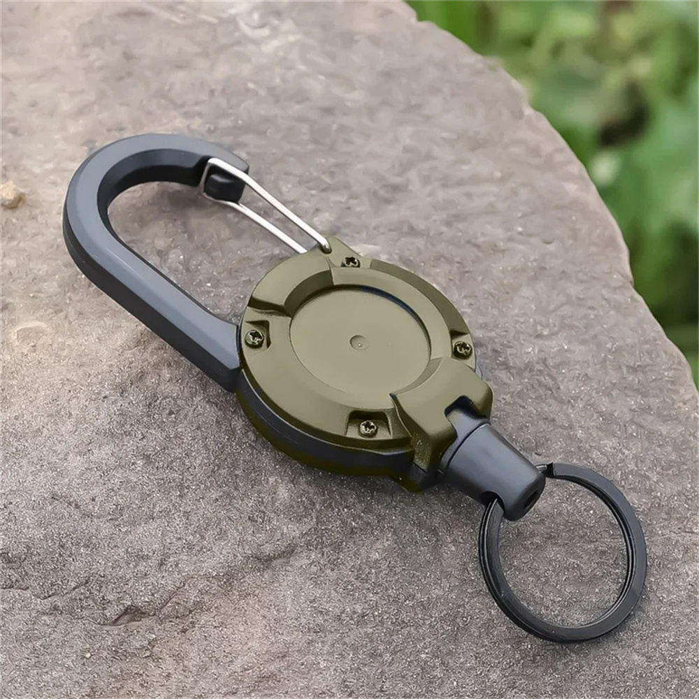 Heavy Duty Retractable Keychai - Heavy Equipment Logo avaliação e preço