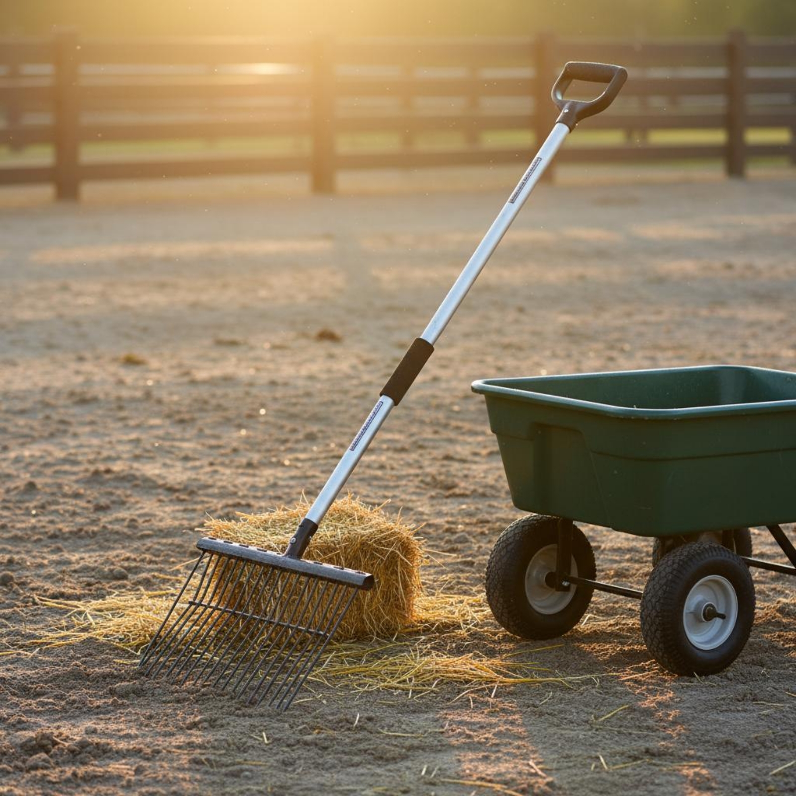Manure Fork Sturdy Bedding For - Heavy Equipment Handling avaliação e preço