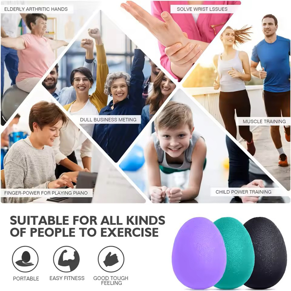 Silicone Hand Grip Ball Egg Gy - Heavy Equipment Simulator avaliação e preço