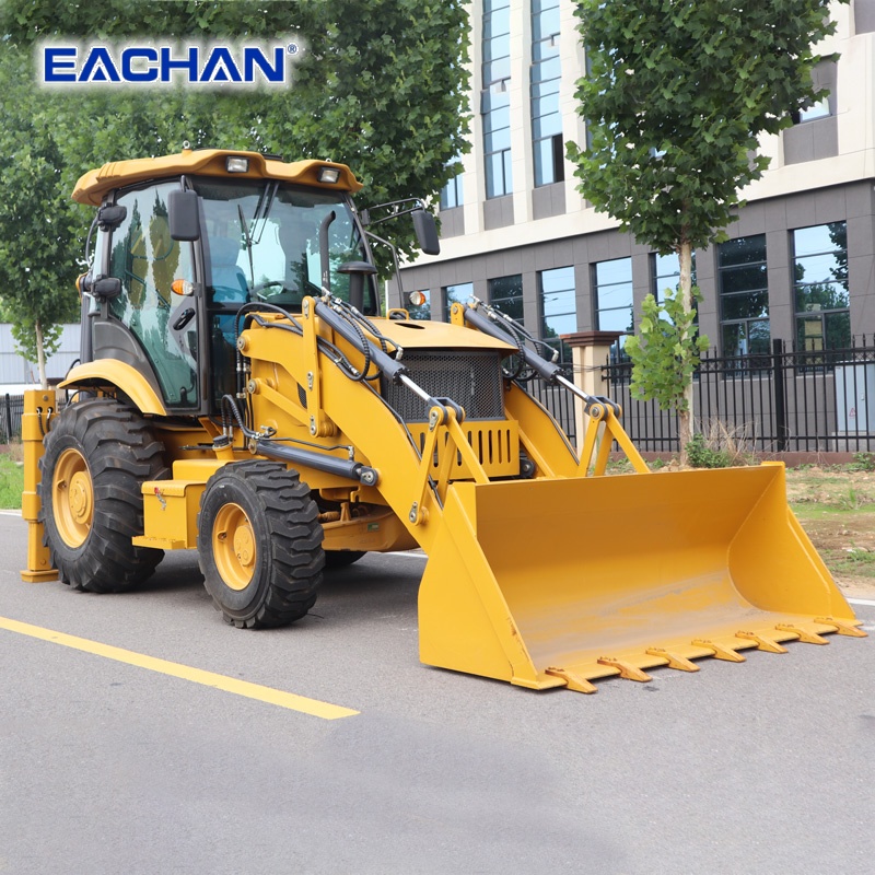 EACHAN Diesel 4 Wheel Backhoe  - Tractor Backhoe avaliação e preço