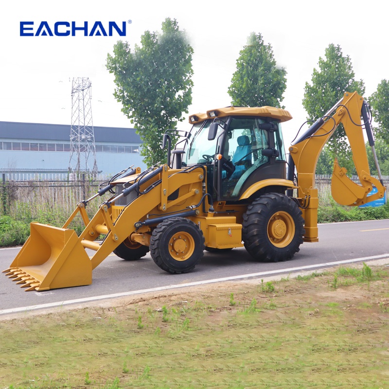 EACHAN Diesel 4 Wheel Backhoe  - Tractor Backhoe avaliação e preço