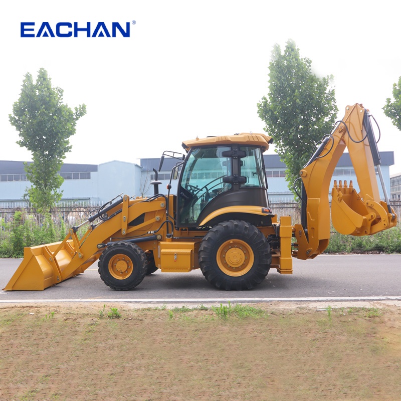EACHAN Diesel 4 Wheel Backhoe  - Tractor Backhoe avaliação e preço